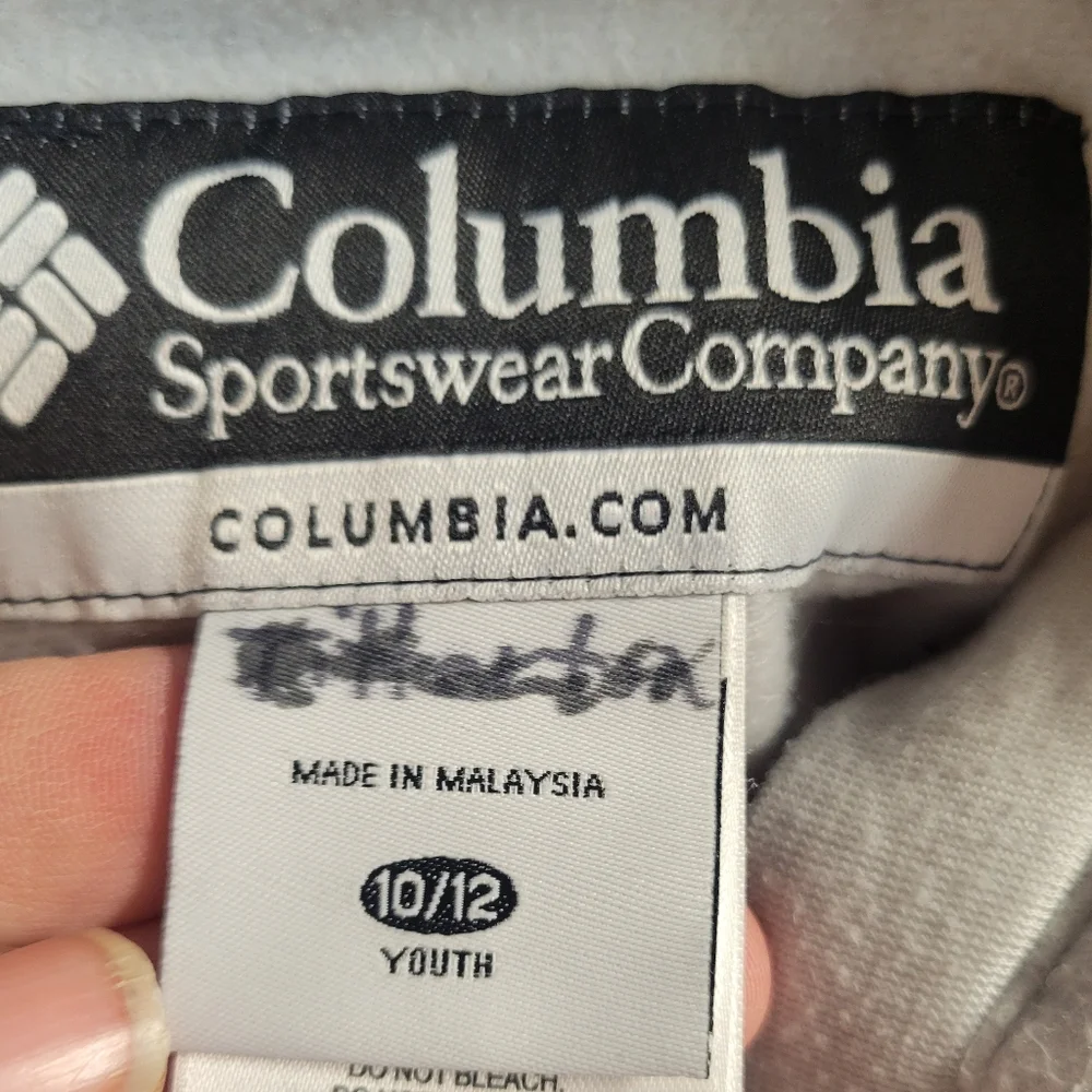 Columbia Insulated‎ White Youth Snow Pants Youth Size 10/12